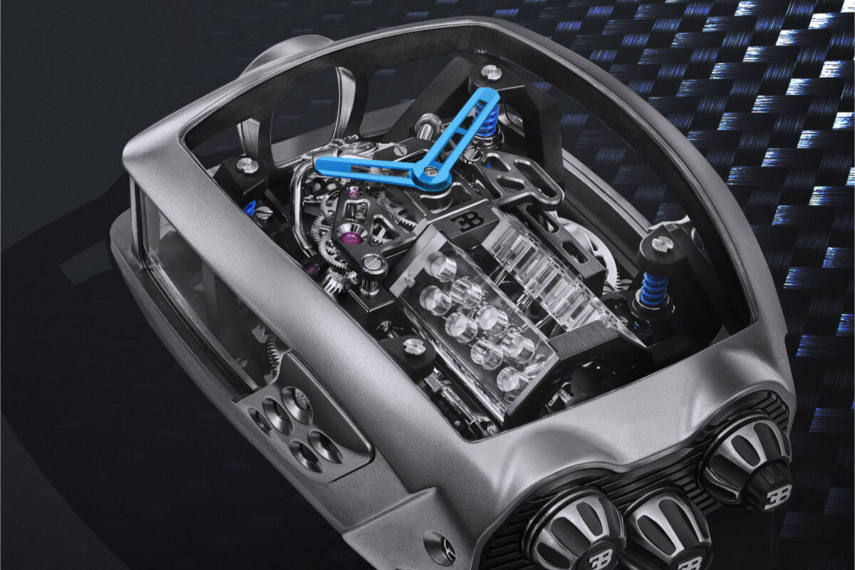 Moteur W16 de la Bugatti Chiron