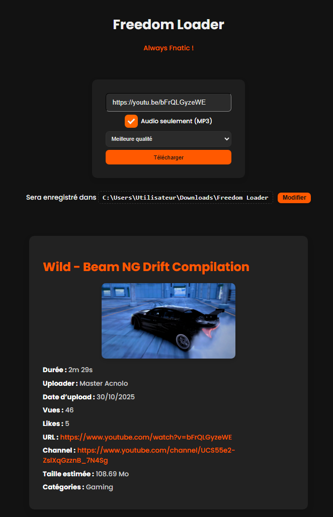 Freedom Loader illustration